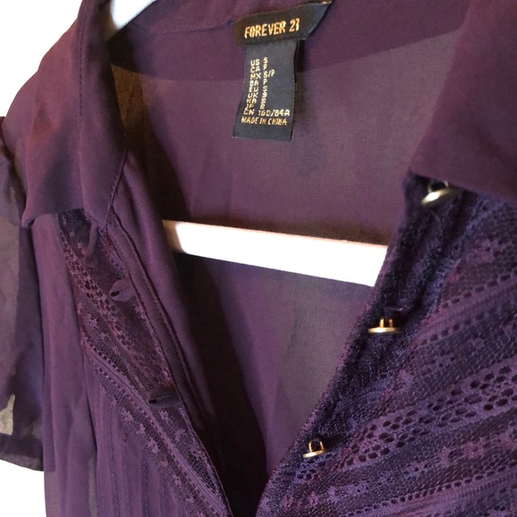 Forever 21 Sheer Dress NWT ! SMALL - Picture 4 of 9